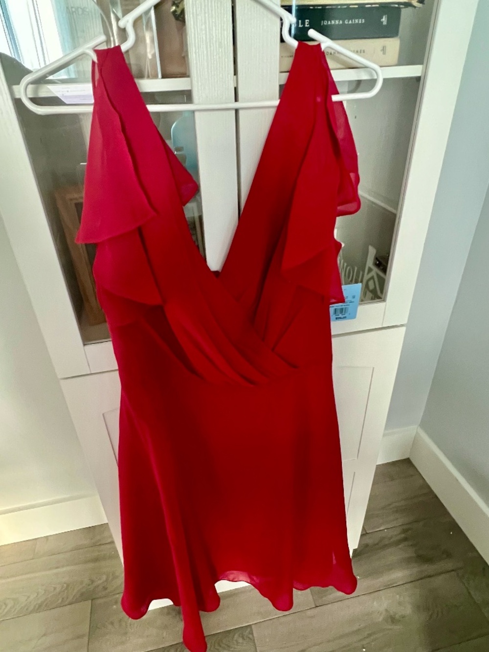 Brand New Bridesmaid Red dress, Size 14